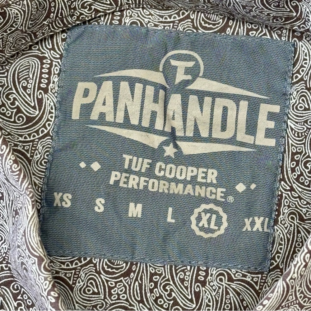 🆕 Men’s PANHANDLE Western Shirt | Tuf Cooper Performance | #F6 - Picture 8 of 11